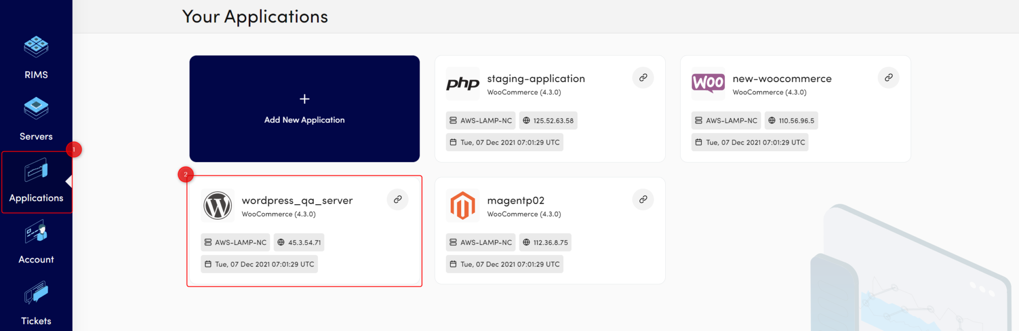 How to connect your application via SSH/SFTP? - Devrims