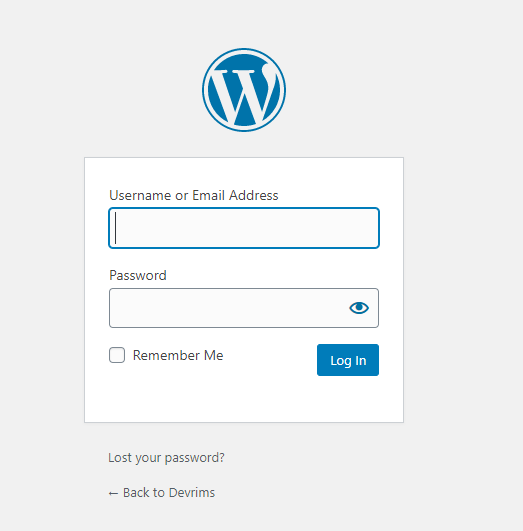 Login to your site’s WordPress admin